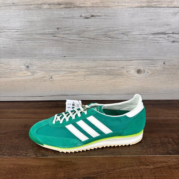 adidas SL 72 OG Womens Size 7 Court Green Ivory Crystal Sand JQ7397 - Picture 2 of 9